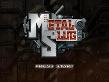 Metal Slug (Japan) screen shot title